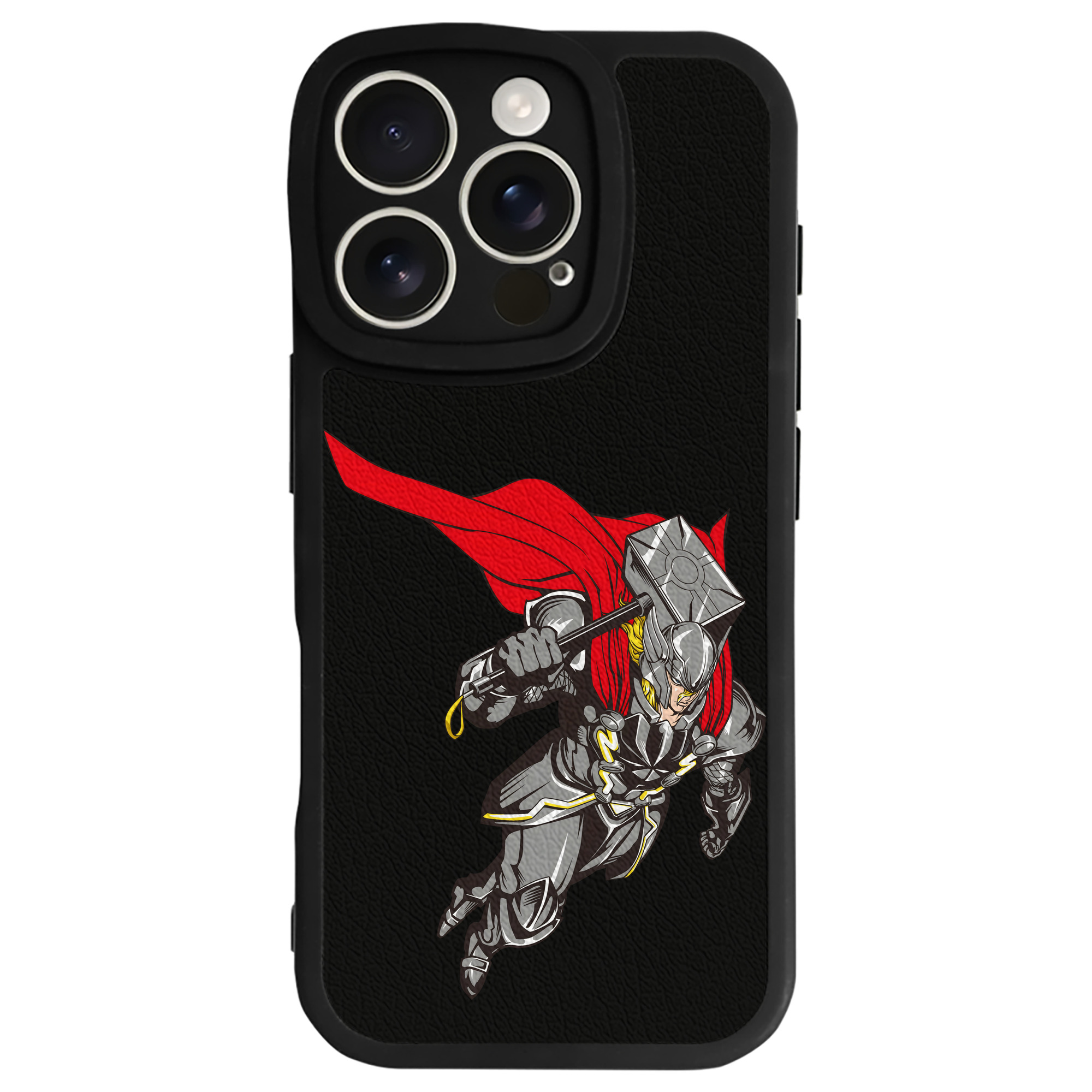 （画像用） アベンジャーズ The Avengers 【iPhone 16シリーズ対応】シリコンスマホケース（レザー調） 材質：シリコン